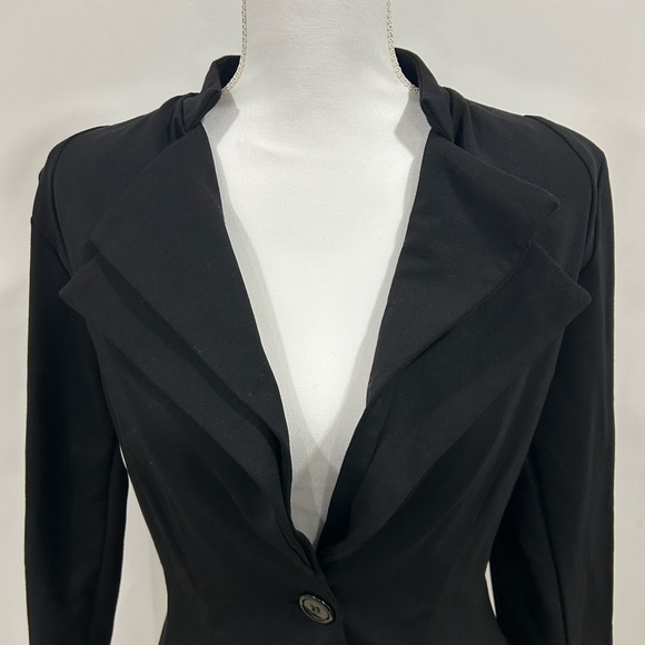 NWT Hybrid & Company Classic Black Blazer - Picture 2 of 7